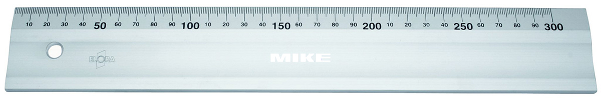 Thước nhôm thẳng ELORA 1552, phạm vi đo từ 300 đến 1000mm