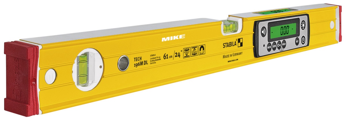 Thước nivo điện tử 61cm có nam châm đất hiếm TECH 196M DL