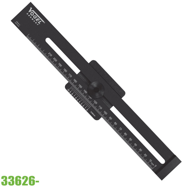 Thước vạch dấu trên gỗ 33626, tấm kim loại model 2021