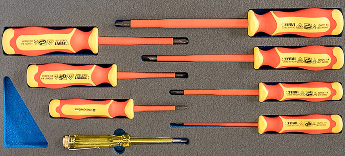 TM01/026 Bộ tuốc nơ vít cách điện 8 mó