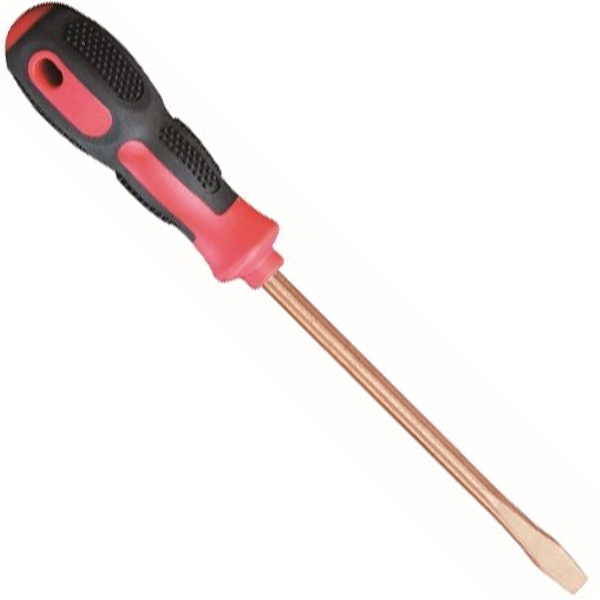 Tô vít dẹt T260BC, cán nhựa, hợp kim Cu-Be chống cháy nổ