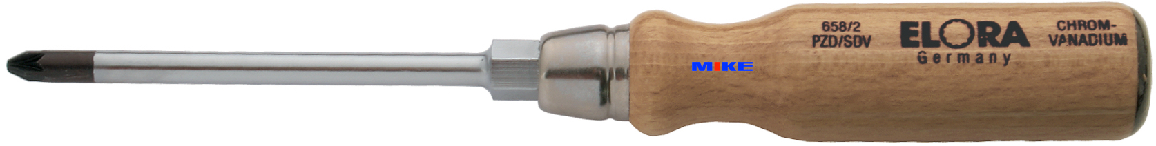 Tua vít hoa thị cán gỗ Elora 658