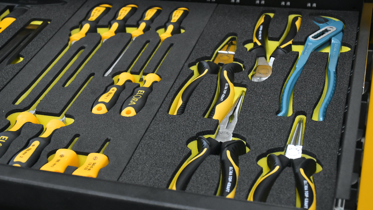 Bộ kềm 5 cây chuyên cho tủ đồ nghề OMS-5