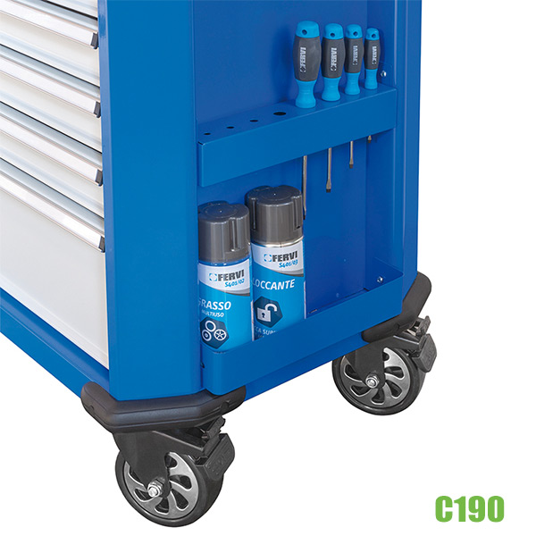 tủ đựng đồ nghề 7 ngăn C190 Fervi