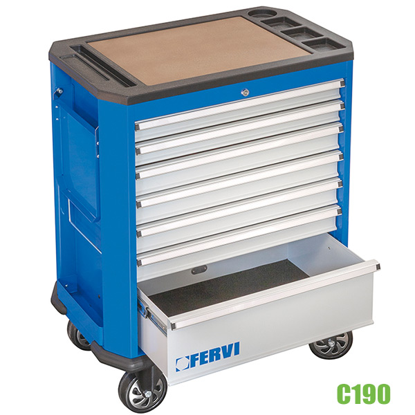 tủ dụng cụ 7 ngăn C190 Fervi