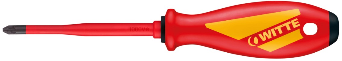 Tua vít hoa thị cách điện 1000V Maxx Slim WITTE 53920