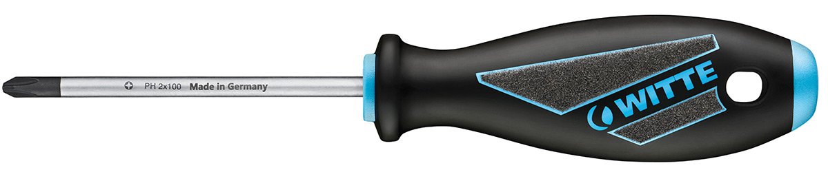 63030 Tua vít bake cán phủ sợi thuỷ tinh PH0-PH4 hãng Witte Đức