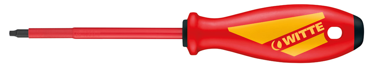 Tua vít đầu vuông WITTE 54810 cách điện 1000V, Germany. 