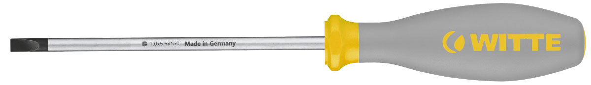 85540 Tua vít dẹt chống tĩnh điện ESD đầu mảnh Pro Witte hàng Đức