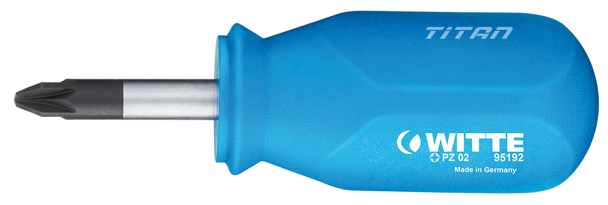 Tua vít hoa thị ngắn WITTE 95190 lưỡi dài 25mm