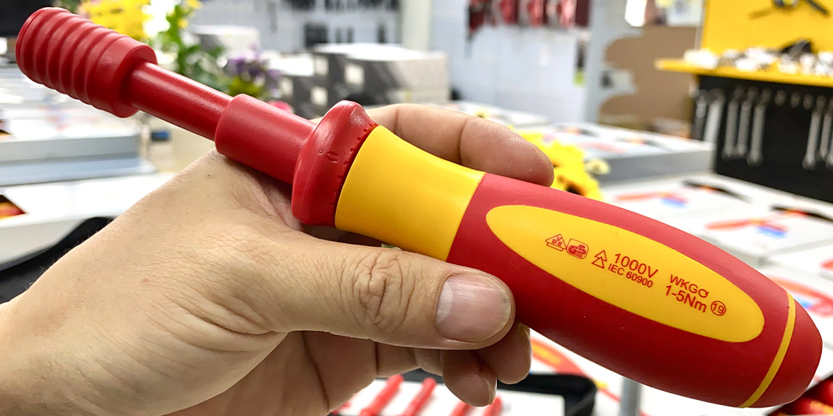 468015 Tua vít lực 1-5Nm cách điện 1000V, kèm mũi PH2 WITTE