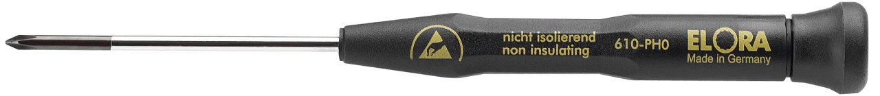 610-PH ESD tua vít 4 cạnh chống tĩnh điện Elora