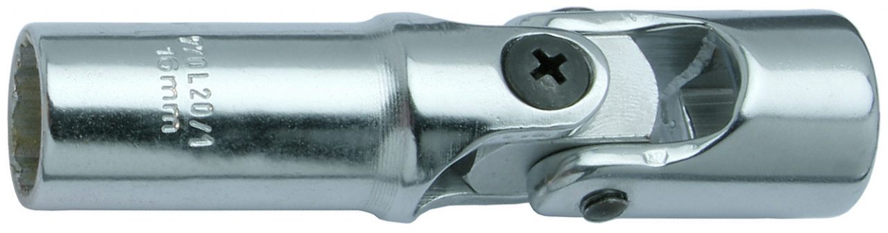 770-L20- socket hoa hướng dương đầu lắc léo mở bugi M10-M14 vuông 1/2 inch Elora