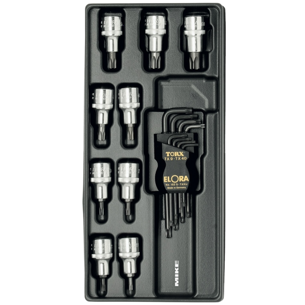 Bộ tuýp lục giác sao ELORA MS-14, đầu vuông 1/2 inch, module