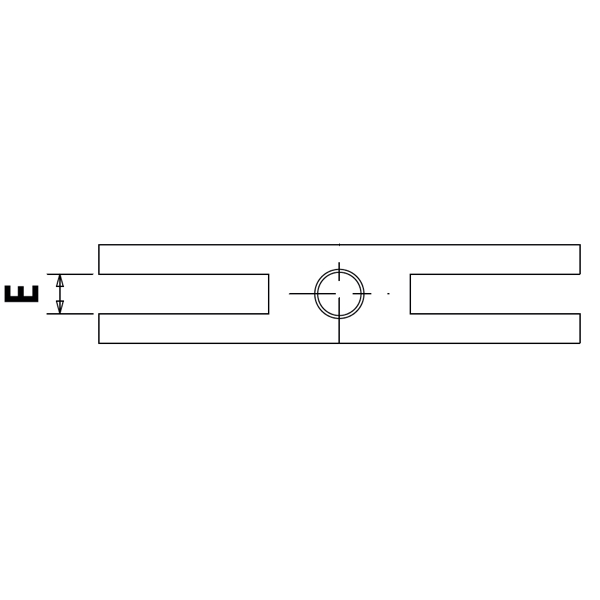 hình chiếu bằng thanh counter support MP65 BETEX