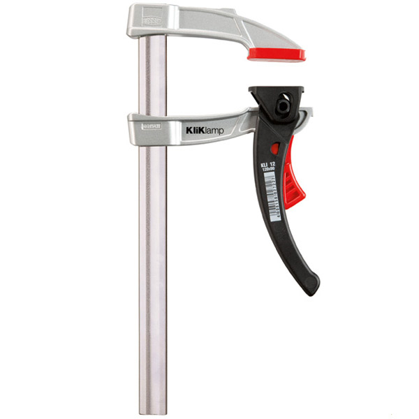 Vam kẹp gỗ nhanh chữ F, cảo siêu nhanh BESSEY KliKlamp KLI