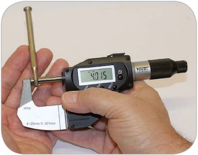 Ứng dụng, thao tác đo panme điện tử Vogel Germany.