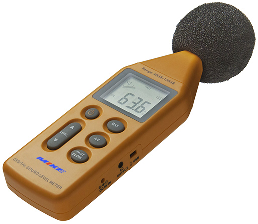 Máy đo độ ồn BETEX 1510 từ 40-130 dB. DECIBEL METERS - SOUND METER.