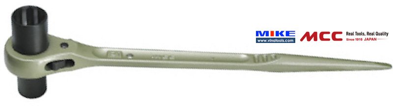 Cờ lê đuôi chuột 10x13mm RWD-1013, loại tuýp đôi dài, MCC - Japan.