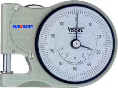 Đồng hồ đo độ dày bỏ túi 0-8 mm, ±0.01mm, đo độ dày tôn, thép.