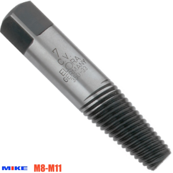Nhổ bulong gãy M8-M11, lỗ khoan 4,5mm, đường kính mũi 6,4mm.